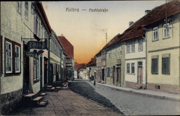 Ansichtkaart Kelbra am Kyffhäuser, Marktstrasse