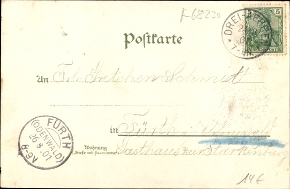 Chromo-Litho Trois Épis Three ears of corn Alsace Haut Rhin, mountain railway, Türkheim, tram