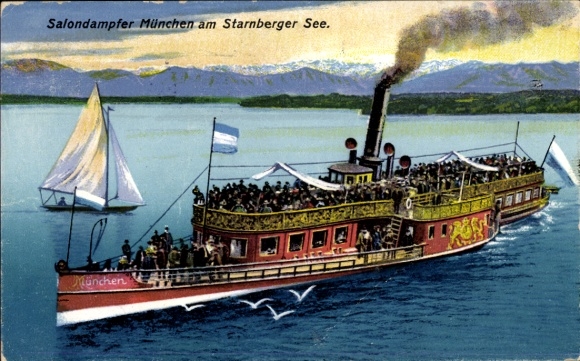 PC Starnberger See, saloon steamer Munich