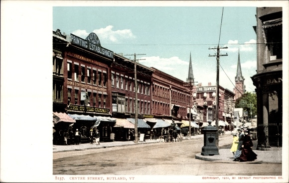Ak Rutland Vermont VS, Center Street