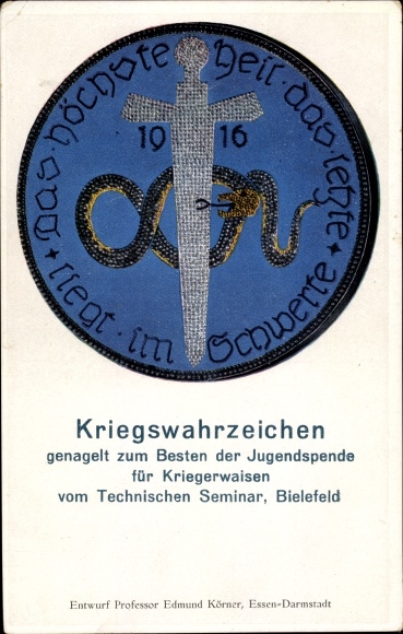 PC Bielefeld, war landmark, nailing from the technical seminar