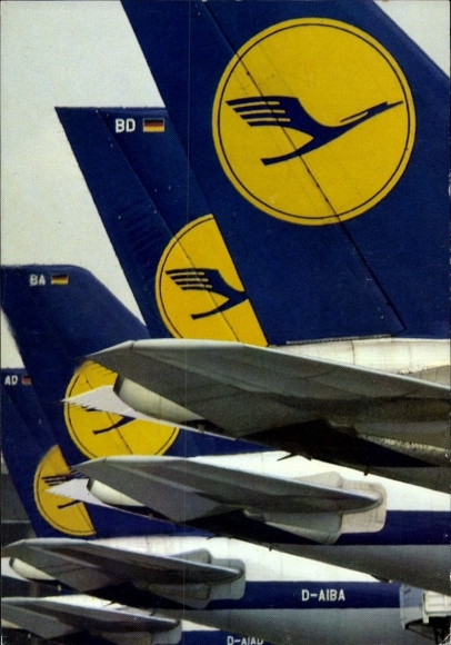 KP niemiecki samolot pasażerski, Lufthansa, D AIBA, BA, BD
