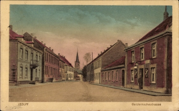 Postcard Issum am Niederrhein, Geldernschestraße