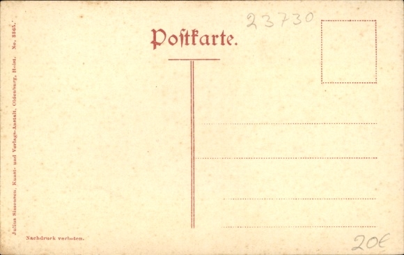 Postcard Altratjensdorf Riepsdorf in Ostholstein, inn of Hermann Behrend