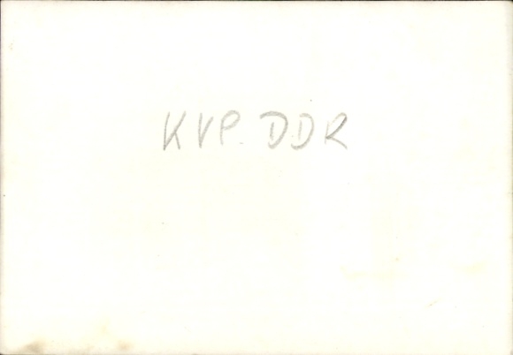 Photo KVP, Barracked People's Police of the GDR, group photo in uniform