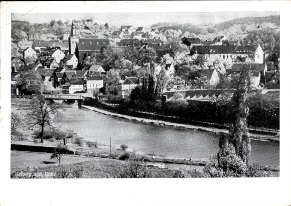 Ak Kettwig Essen im Ruhrgebiet, Gesamtansicht