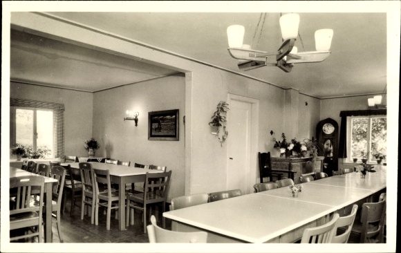 Postcard Stenum Ganderkesee in Oldenburg, school camp