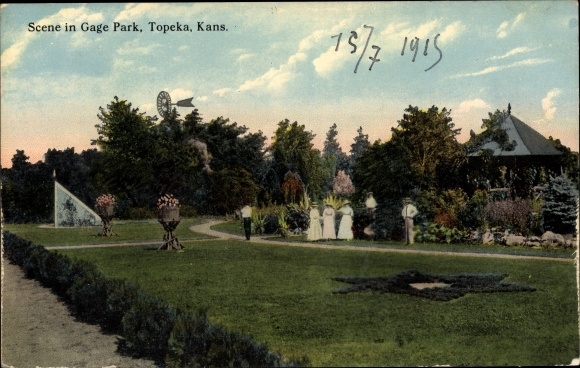 Ak Topeka Kansas VS, scène in Gage Park