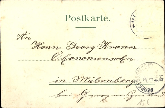 PC Merkendorf in Mittelfranken, church, gate, general view
