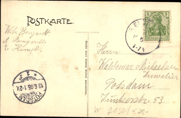 Ak Neu Wulmstorf in Nedersaksen, Karlsteinschenke, Karlstein