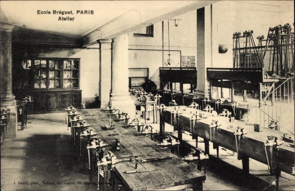 PC Paris XV., Breguet School, workshop