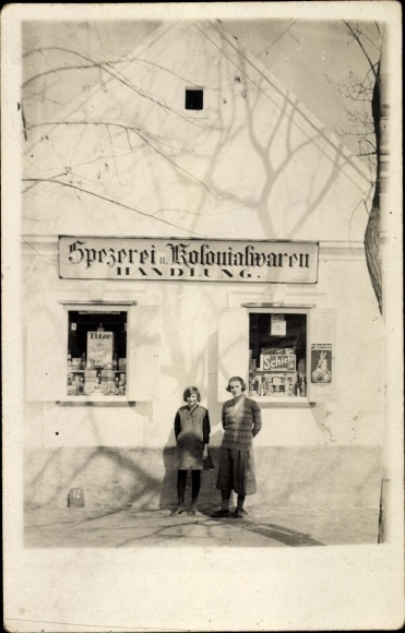 Photo KP Austria, Spezerei i akcja towarów kolonialnych