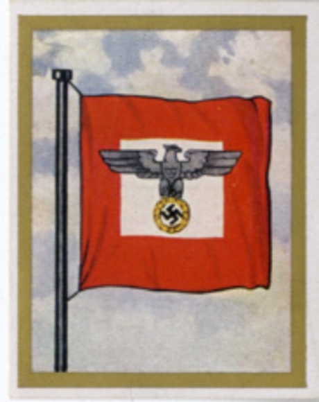 Collection picture III. Reich flags and standards no. 51, book 1, command flag of the supreme SA leadership