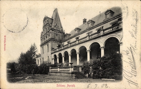 Postcard Aprath Wülfrath in the Bergisches Land, Aprath Castle
