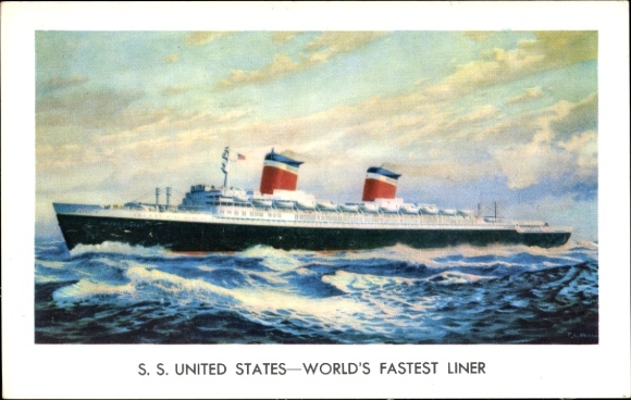 KP artysty Steamship SS Stany Zjednoczone, USL