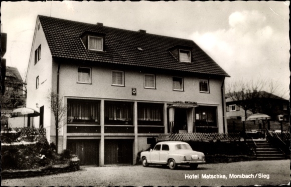 Ak Morsbach in de wijk Oberberg, Hotel Matschke