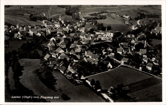 Ak Laaber Pilsach in der Oberpfalz, Luftaufnahme