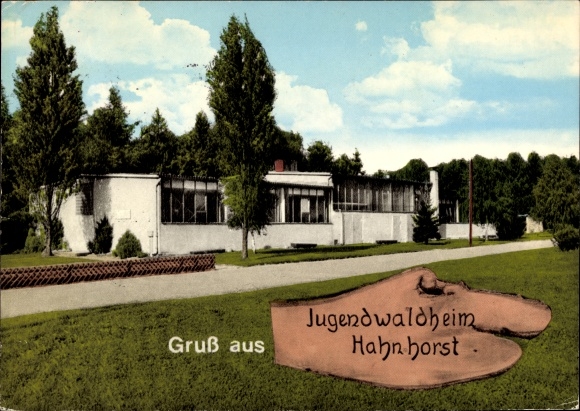 Postcard Schwaförden Lower Saxony, Youth Forest Home Hahnhorst