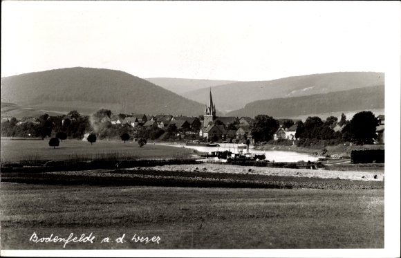 Zdjęcie Ak Bodenfelde nad Wezerą, widok ogólny