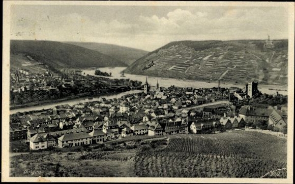 11 alte Ak Bingen am Rhein, diverse Ansichten
