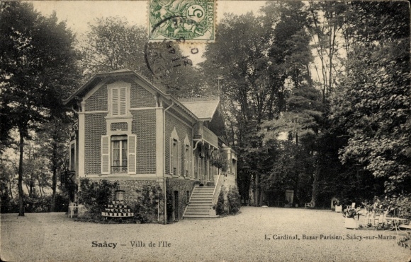KP Saâcy sur Marne Seine et Marne, Villa de l'Ile