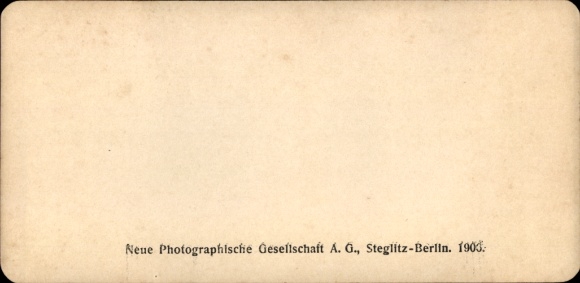 Stereo photo Gdańsk Danzig, armory seen from the coal market