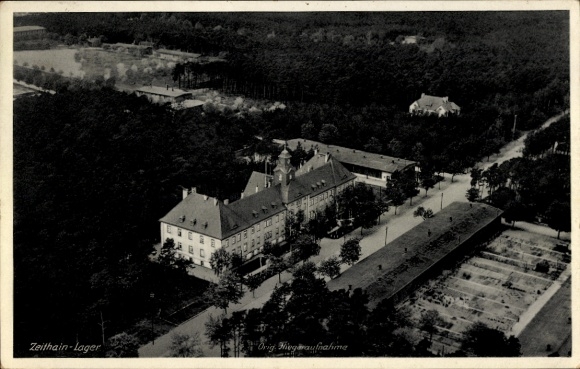 PC Zeithain in Saxony, military training area, aerial photo