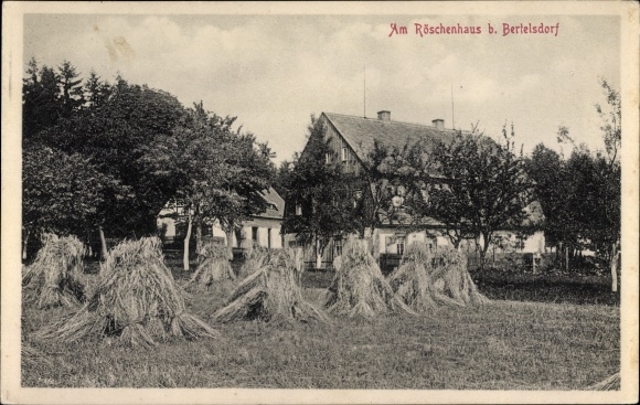 PC Berthelsdorf Weissenborn in the Ore Mountains, at the Röschenhaus