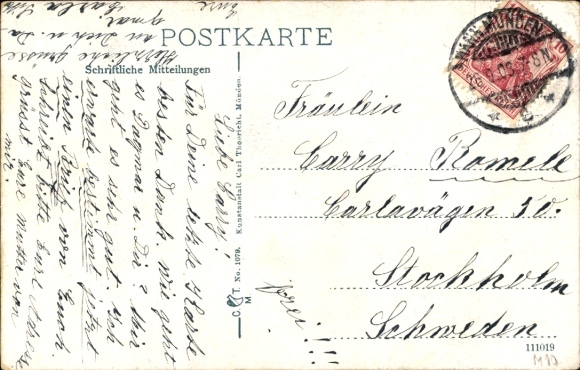 Postcard Hann. Münden in Lower Saxony, Weser view, bridge, architecture, river landscape