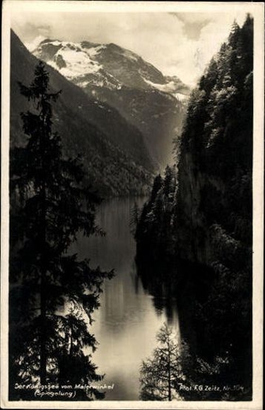10 old PCs Berchtesgaden, Königssee, different views