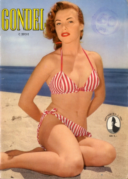 Pin Up Akt Erotik Akt Magazin Gondel Heft 145 1961
