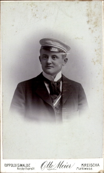 Studentika Cabinet Photo Dippoldiswalde, Student, portrait