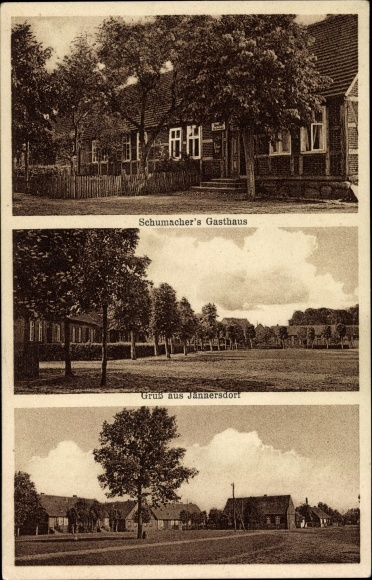 PC Jännersdorf in the Prignitz, Schumacher&#39;s inn, local sections