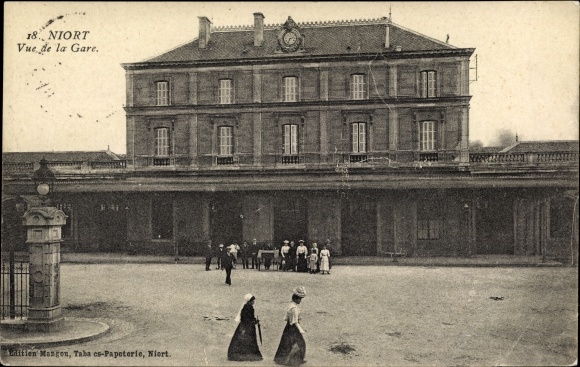 Ak Niort Deux Sèvres, La Gare