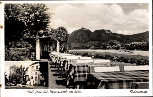 KP Rolandseck Calmuth, Café Gretenhof Rolandswerth, Rheinterrasse