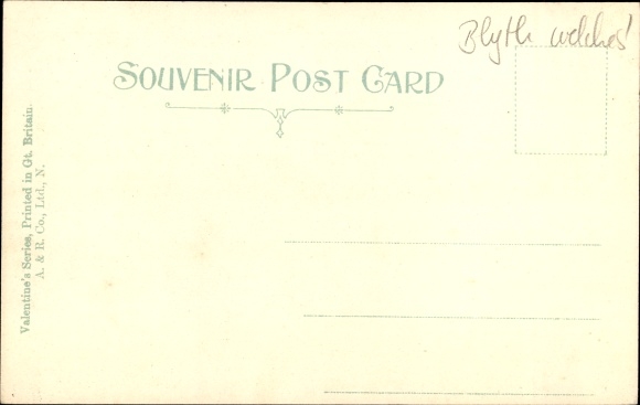 Postcard Blyth North East England, Ridley Park