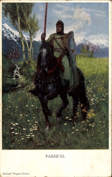 Ak Richard Wagner-cyclus, Parsifal