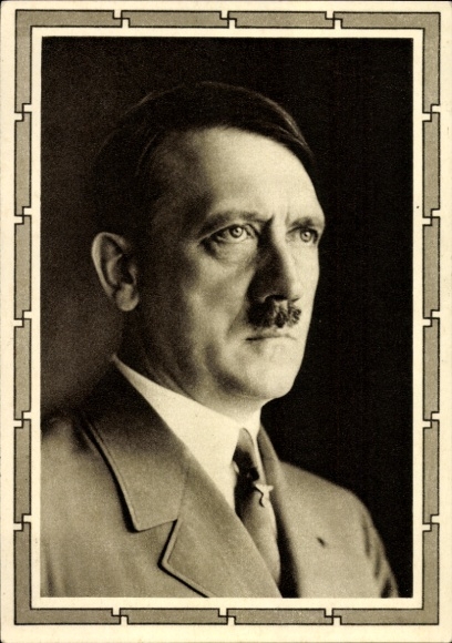 Ganzsachen Ak Führer und Reichskanzler Adolf Hitler, Portrait