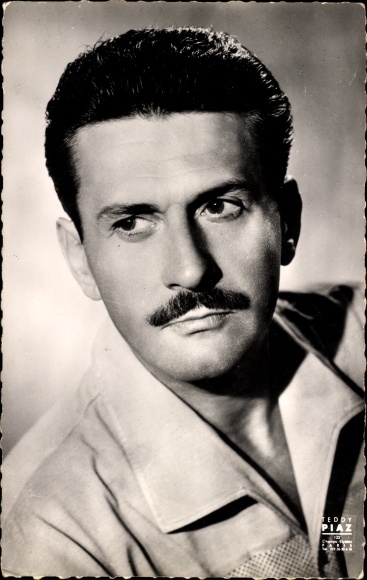 Postcard actor Franck Villard
