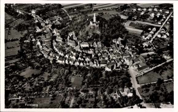 Felsberg district, aerial photograph