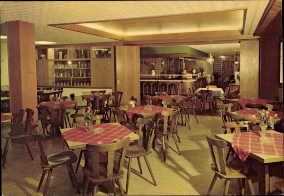 Ak Neuhof in de buurt van Fulda Hessen, Gasthof Deutsches Haus, gastenkamer