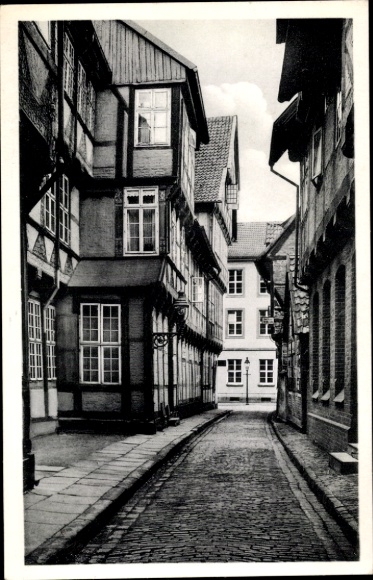 Postcard Celle in Lower Saxony, Kalandgasse