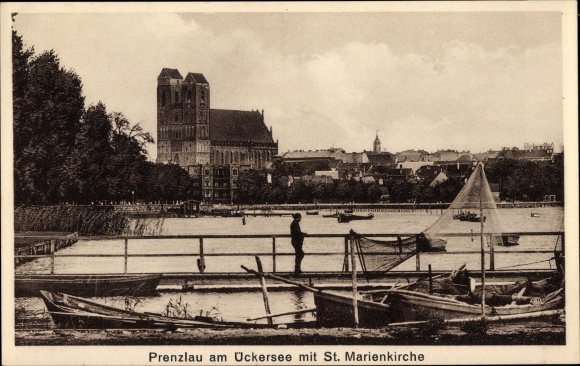 PC Prenzlau in der Uckermark, Uckersee, St. Marienkirche