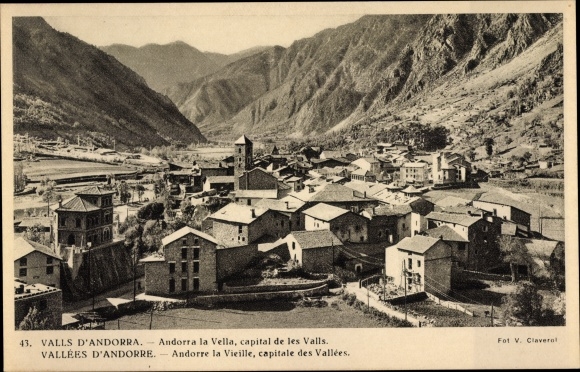 KP Andorra la Vella Andora, stolica Valls