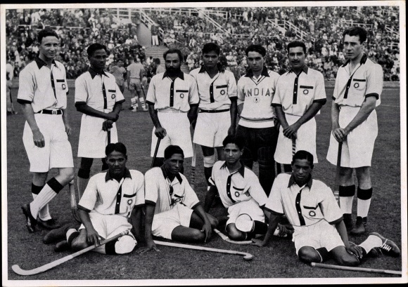 Collection picture Olympic Games 1936, Indian Hockey Team