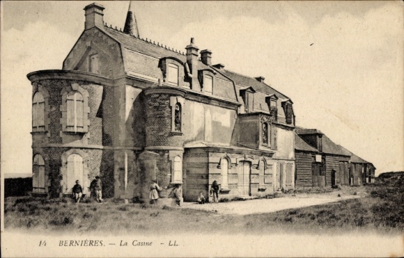 Postcard Bernières sur Mer Calvados, La Casine