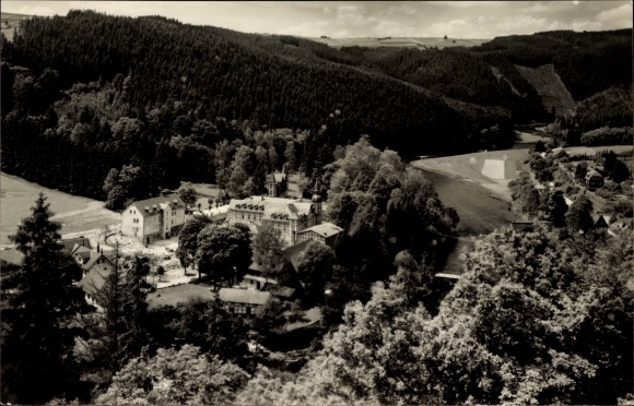 PC Walsburg Eßbach in Thuringia, FDGB Kurheim, Panorama
