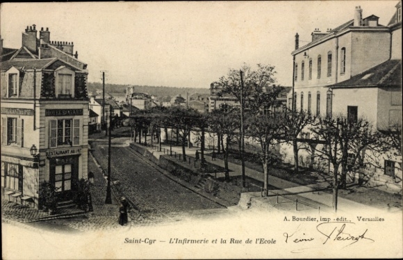 Ak Saint Cyr Yvelines, Infirmerie, Rue de l'Ecole