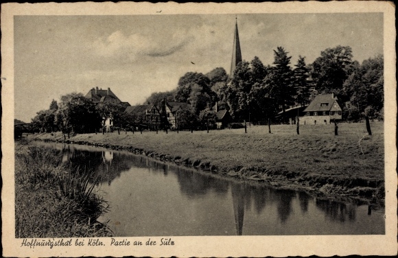 PC Hoffnungsthal Rösrath in the Rheinisch Bergisches Kreis, lot at the Sülz