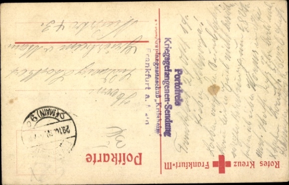 Artist Postcard Thoma, Hans, war card, poem, sower, field worker, I. WK